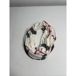 Plaid Infinity Plaid Scarf 29”x25”Scarf Women’s Soft Loop Scarf Made in Italy